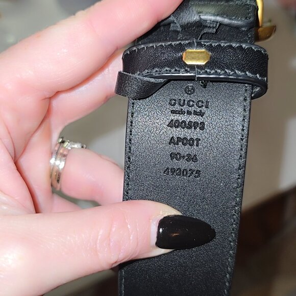 Gucci Marmont Belt - Black - Picture 5 of 5